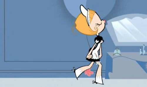 pan-pizza:  French Maid Maid Brad apparently had and appeared for 1 second in Season 3 Episode 13 of My Life as a Teenage Robot @lesserknownwaifus​    @slbtumblng this cutie