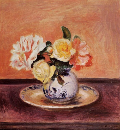 Vase of Flowers, Pierre-Auguste Renoir