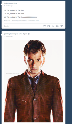 emmyboheme:  justcallmebiden:  This just happened on my dash.  Ha! You clever Whovians. 