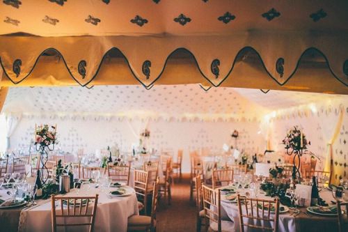 @arabiantents provided a beautiful marquee for Shanti and Rachel’s Secret Garden party wedding