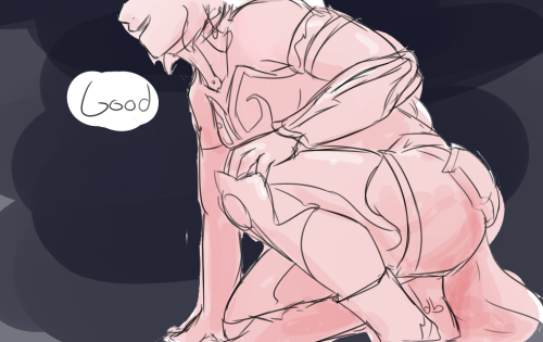 doodlebugarts:  I fixed the finale.You can’t tell me “Do you believe in destiny?” is a pre-death line when CLEARLY it’s a pre-asskicking line. Shout-out to @noticing-things-the-game who put the suplex idea in my head forever ago.