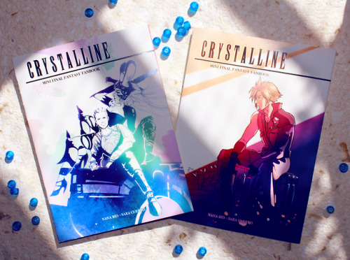 Crystalline, the mini Final Fantasy fanbook @nanabidart and I made, is now available to buy online! 