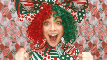 Maddie Ziegler Hyping Up Sias Christmas Era!