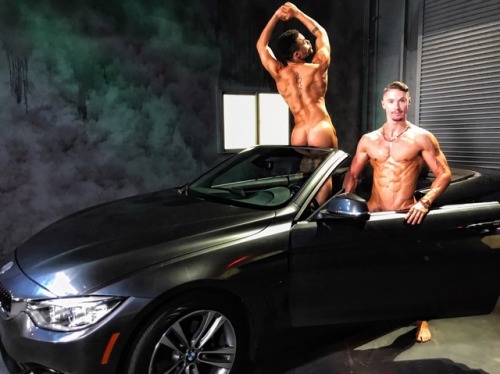 beauxbanks: Behind the scenes of my latest scene over at Falcon Studios w/ Austin Wolf and Skyy Knox
