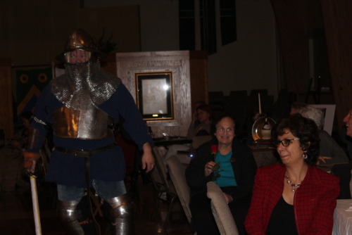 Our Shire did a demo Friday night in the context of a Renaissance Dinner being hosted by a local non