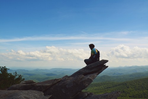 Rough Ridge Overlook Trail on the Blue Ridge ParkwayI was honestly overwhelmed by how beautiful this