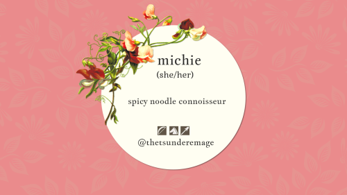 Introducing Mod Michie (@thetsunderemage) &ndash;who is our very own spicy noodle connoisseur. Michi
