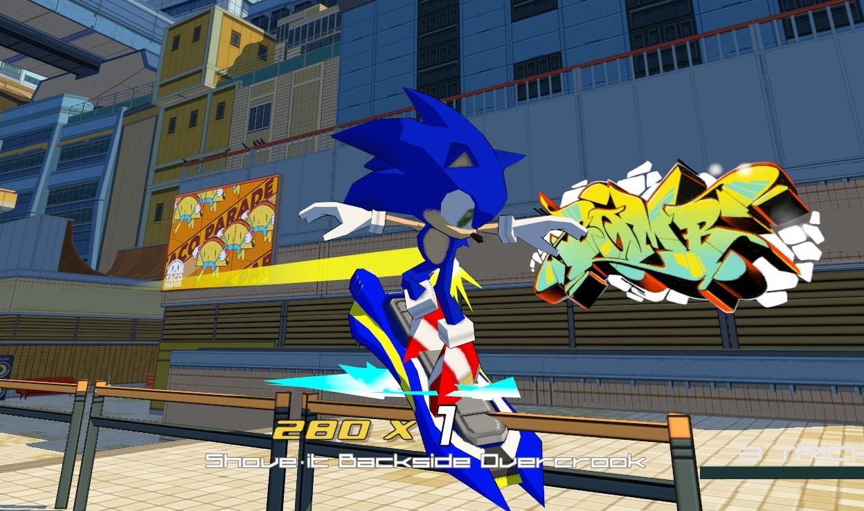 Neo Metal Sonic + Riders Metal Sonic [Bomb Rush Cyberfunk] [Mods]