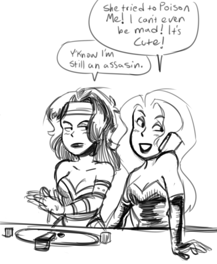 yotomore:  How about some DC Ladies. Also BvS spoilers kinda.  I love the idea that