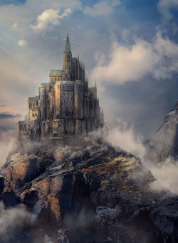 fantasy-art-engine:  Castle by Mathieu Lamble