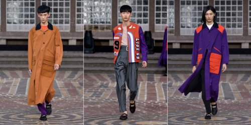 adriensabores:theasianmalemodel:Asian male models for Kenzo SS18 | Paris Fashion Week(L to R) Xie Ch