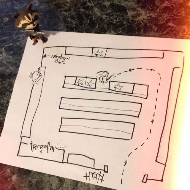 ….Saturday at dragoncon is super crazy!
(here is a map so you can find us)