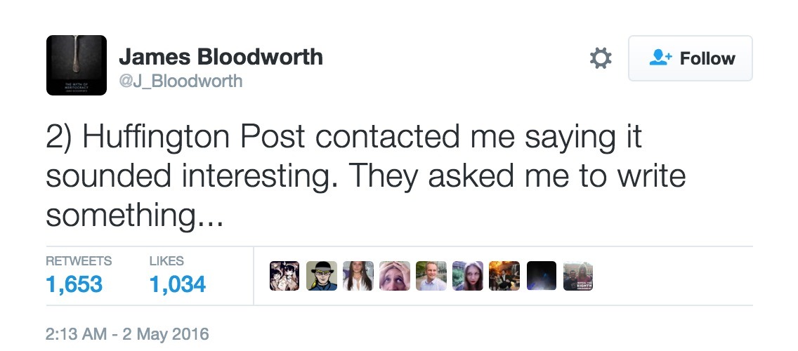 dailydot:  Huff Post asks author of book about unpaid labor to perform unpaid labor
