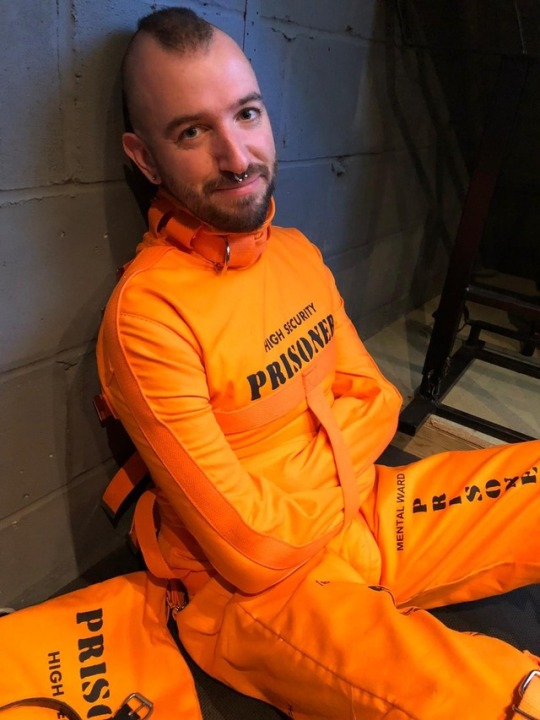 cuteplaytoy: : another one of the pics @mryours took of me when @jamesbondagesx removed the hood and revealed myself to him. Ha ha! That was a good play. 