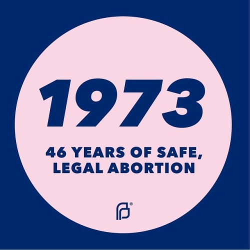 Reposted from @plannedparenthood - On this day in 1973, the US Supreme Court legalized abortion. T