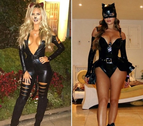 exoticdimes:Which costume is better?… Kayla Rae Lochte vs Demi RoseBoth