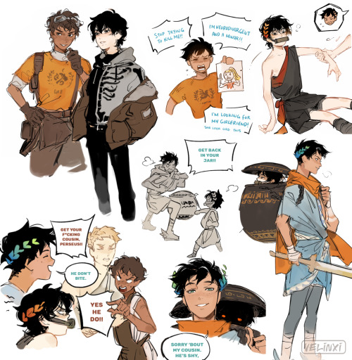 perseusjackson-jasongrace: velinxi: Have some more percy jackson content in 2021 everything about al