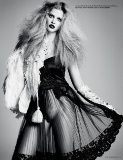 Inspirationgallery:  Lara Stone By Daniele Duella &Amp;Amp; Iango Henzi. I-D The