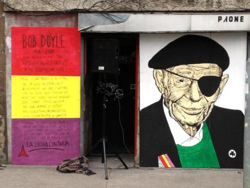 antifainternational:goodmorningleftside:A tribute to Bob Doyle, an irish volunteer in the Internatio