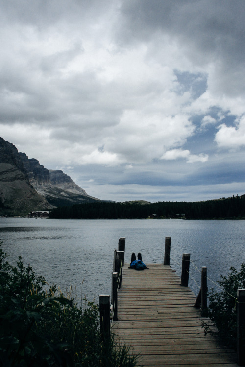 swiftcurrent lake and st. mary’s lake, glacier national park