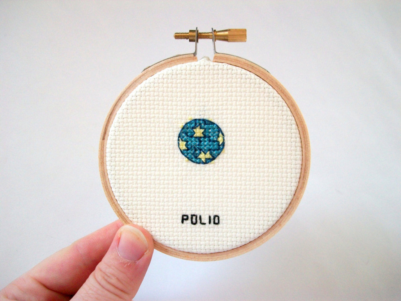 culturenlifestyle: Adorable Cross-Stitched Illustrations of Microbes and Germs by