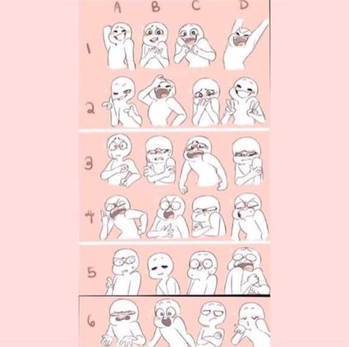 pose chart 1