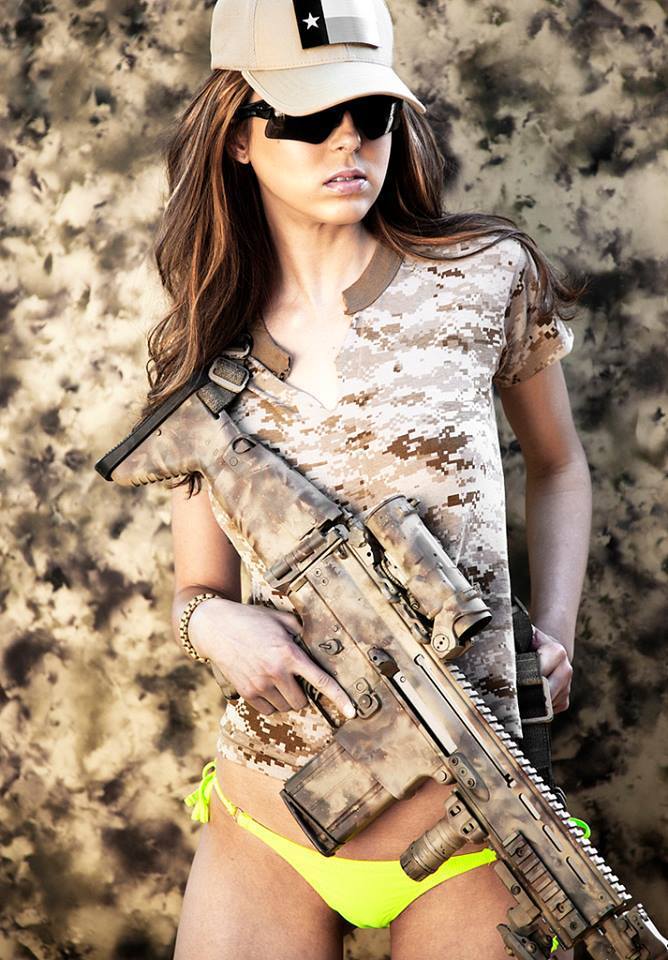 Girls with guns are hot