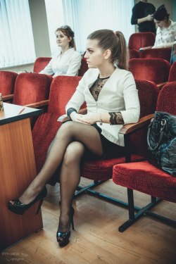 Legs, tights and heels