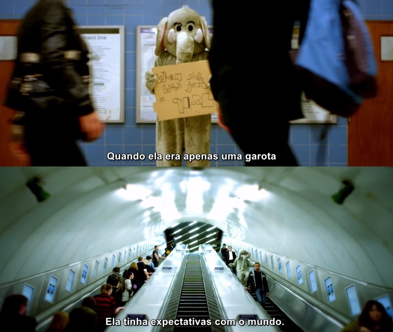 trechosdeseries:    Coldplay, Paradise.  