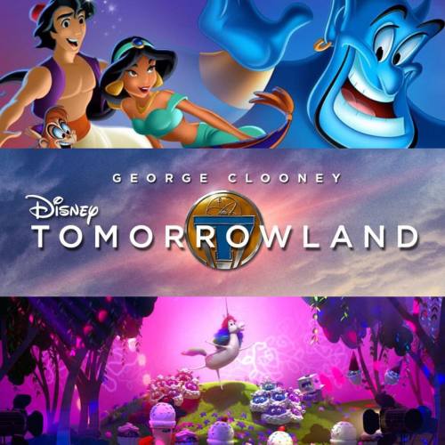 Available today from @disney - #Aladdin &amp; #Tomorrowland on Blu-ray as well as #InsideOut on #Dig