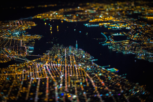 mymodernmet:  Renowned French American photographer Vincent Laforet recently embarked on the photo mission of a lifetime when he soared 7,500 feet in a helicopter above New York City to capture breathtaking aerial photos of the glittering cityscape at