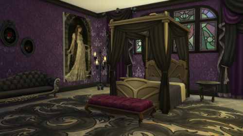 Le Manoir de CaliWitch home No CC, playtested and fully furnished; bb.moveobjects must be activated 