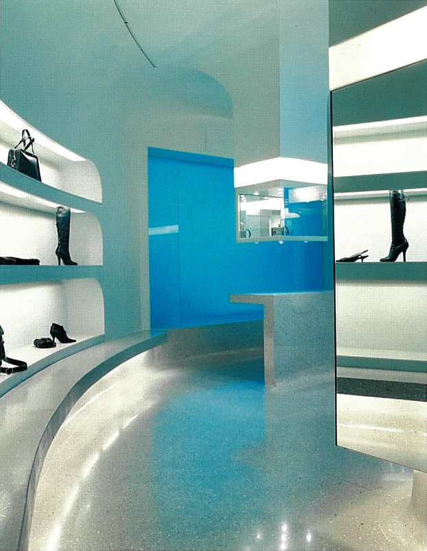 y2kaestheticinstitute:  Alexander McQueen New York (2003)  Scanned From Domus Magazine