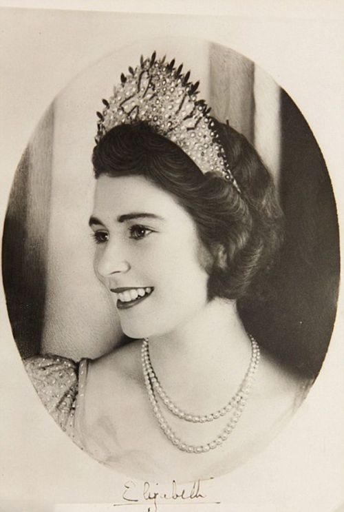 Princess Elizabeth before becoming Queen Elizabeth II