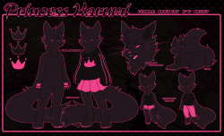princessharumi:  Made a ref sheet for my fursona, I haven’t drawn anything personal in a while so this was fun ! Make sure to click to see it in full view c: 