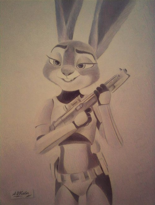 zootopia123:aureliano276:trebormeerkat:ihavewaytoomanyproblems:crewefox:askalin:Judy - StormtrooperJ