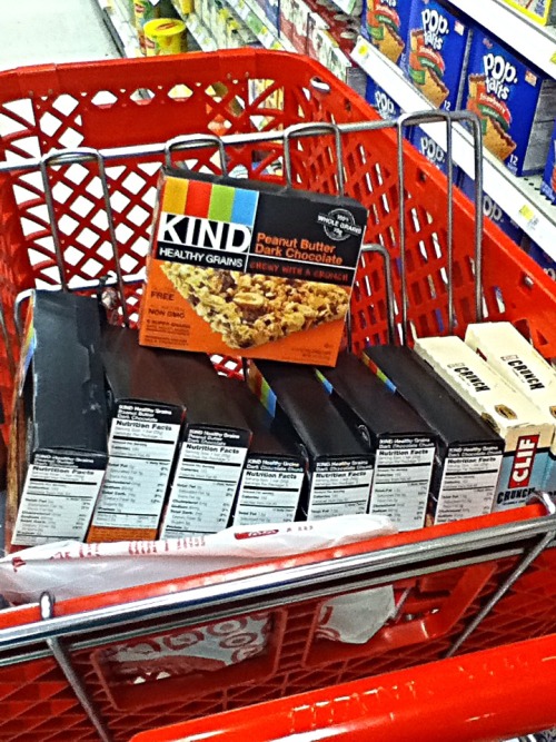 Do you guys think we bought enough granola bars? Uhmmm Mom, what? … lol