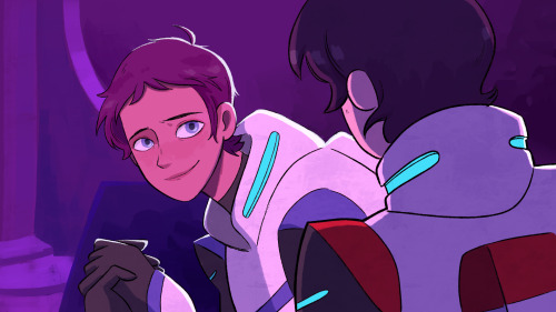 it was my birthday recently so i can #redraw a little klance, as a treat