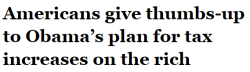 salon:  Overwhelming majority of Americans also say the rich pay too little in taxesA majority of Americans favor President Obama’s proposal to increase capital gains taxes on households earning more than 躔,000 per year, and two-thirds believe that