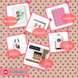 odori-hoshi:I made some updates on Redbubble,