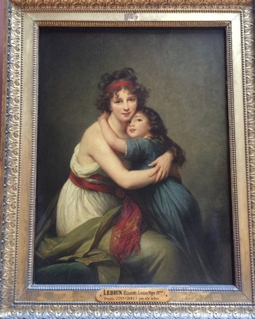 Élisabeth Vigée LeBrunSelf Portrait with her Daughter1789