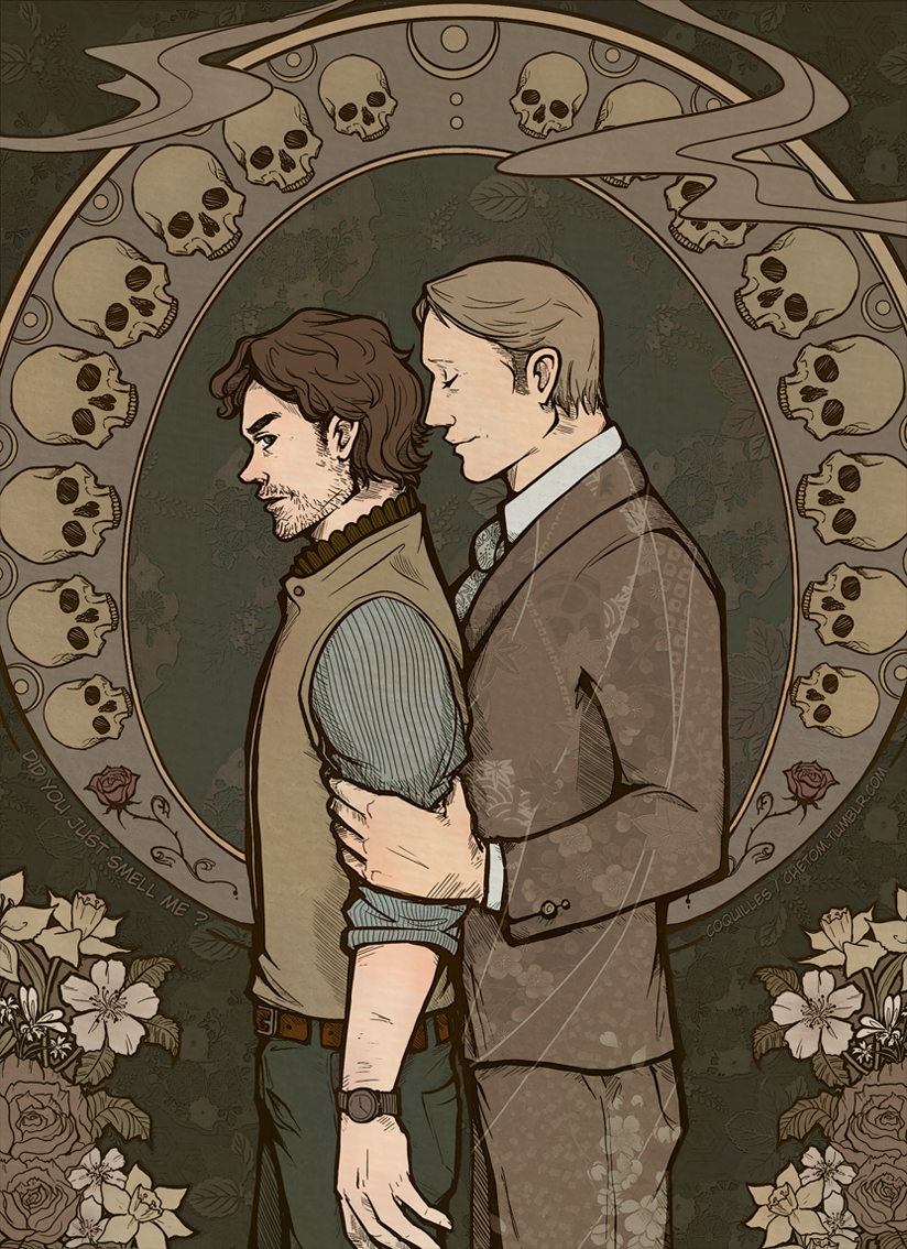 chetom:  [ Did you just smell me? ]  ~ colored version of my b/w contribution for