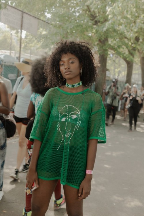 somecompany2: covered afropunk street style this weekend for teen vogue with my micaiah (my new room