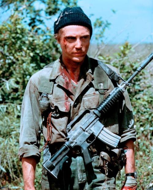 theactionersnet: Christopher Walken as Jamie Shannon in The Dogs Of War (John Irvin, 1980)