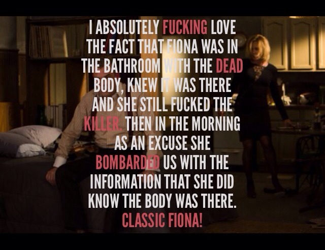 ahscovenconfessions:  &ldquo;I absolutely fucking love the fact that Fiona was