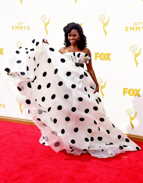 rootbeergoddess: prepfordwife:soph-okonedo: Teyonah Parris attends the 67th Annual Primetime Emmy Aw