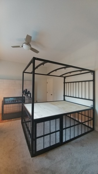 Bdsm Cage Under Bed