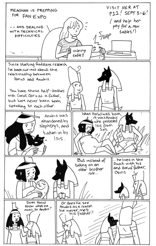 I Remember You Had Some Comics That Were Depictions Of Some Of The Famous Egyptian Myths, But I Cant