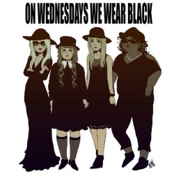 limecrime:  On Wednesdays we wear black.