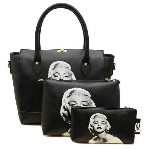 Trendy Hasp and Printed Design Women&rsquo;s Tote Bag You can let the bags show up in different 